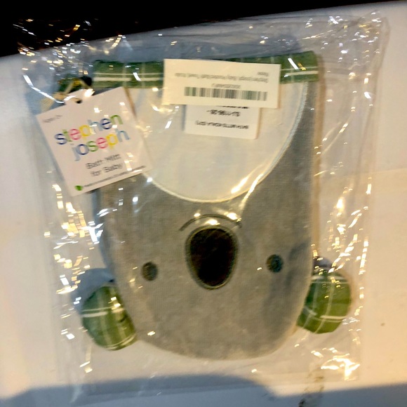KOALA BATH MITT FOR BABY—-STEPHEN JOSEPH—NEW IN PACKAGE - Picture 3 of 5